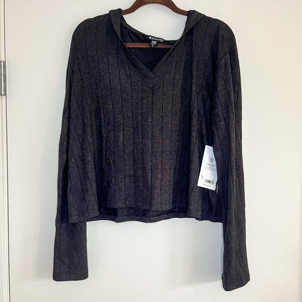 BRAND NEW | Athleta | Harmony Hoodie Sweatshirt - Picture 2 of 9